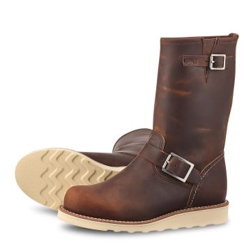 Red Wing Classic Engineer Tall Boot in Copper Rough & Tough Leather Laarzen Dames DonkerBruin - 3471